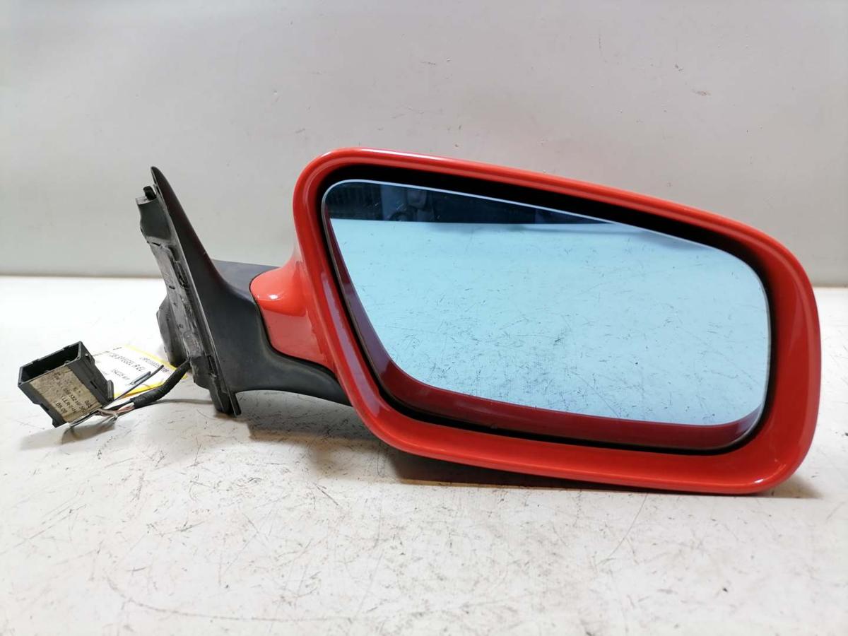 Audi A3 8L original Au&szlig;enspiegel rechts LY3J Brillantrot elektrisch 3-T&uuml;rer Facelift Bj.2000